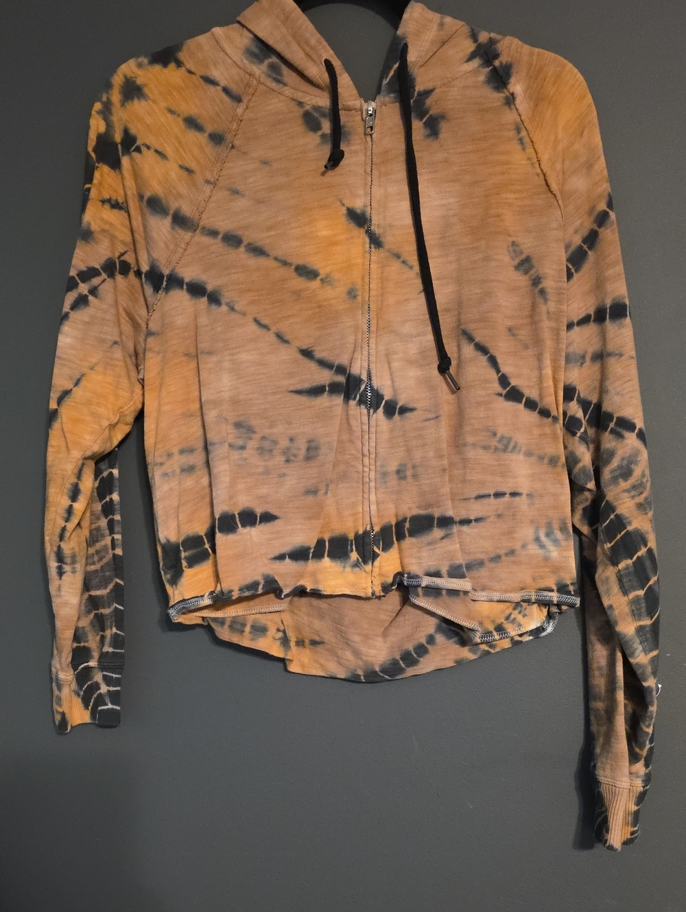 Tie-Dye Zip Hoodie